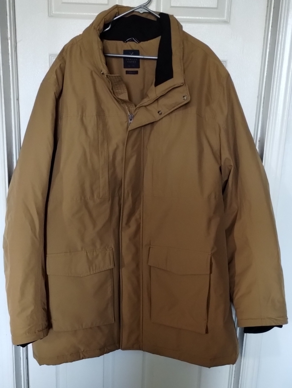 Denver Hayes Hyper-dry Men's Tan Caramel Winter Coat. Size 5 XL